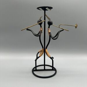 Music Band Candle Holder Ratan Music Players Duo READ